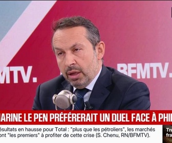 Replay Face à Face - Face à Édouard Philippe, ce serait une élection de choix, estime Sébastien Chenu si le RN se retrouve face au bloc central au deuxième tour de l'élection présidentielle