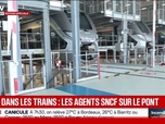 Replay BFM Première - Les agents SNCF sur le pont pour assurer le bon fonctionnement des climatisations dans les trains