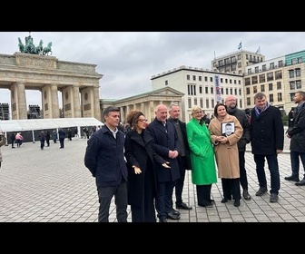 Replay Le mur politique au Bélarus va s'effondrer comme celui de Berlin, assure la cheffe de …