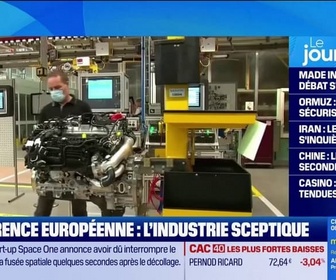 Replay Good Morning Business - Préférence européenne : virage protectionniste contesté