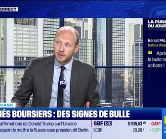 Replay BFM Bourse - La bourse cash : Après l'exubérance, la bulle se profile pour les actions - 24/09