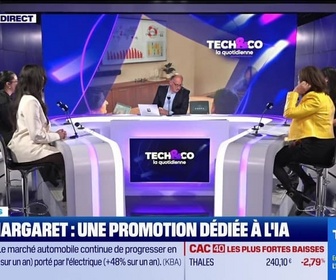 Replay Tech & Co, la quotidienne - Delphine Remy-Boutang (Join Forces and Dare), Iris Maréchal (Theremia), Imane Fard (IBM) et Aya Aïdouni (ESIEE IT) : Les lauréates des prix Margaret, ces Françaises pionnières dans l'IA - 05/11
