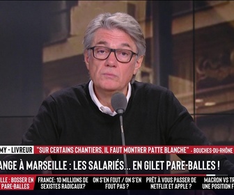 Replay Les Grandes Gueules - Orange à Marseille : les salariés invités à porter… des gilets pare-balle ! Lunaire ?