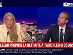 Replay BFM Grand Soir - Retailleau propose la retraite à taux plein à 65 ans - 22/09