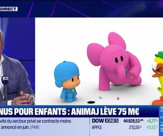 Replay Tech & Co, la quotidienne - Dominique Delport (Arduina Group) : Animaj lève 75 millions d'euros pour faire entrer les contenus audiovisuels pour enfants dans l'ère de YouTube et de l'IA - 03/07