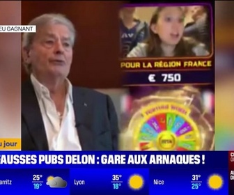 Replay L'image du jour - Une fausse publicité générée par l'intelligence artificielle met en scène Alain Delon