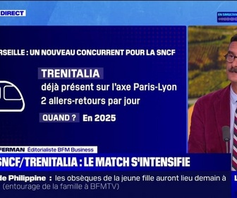 Replay La chronique éco - Trenitalia va ouvrir une ligne Paris-Marseille avec deux allers-retours par jour en 2025