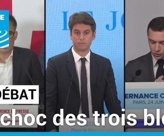 Replay Le Débat - Législatives : le choc des trois blocs