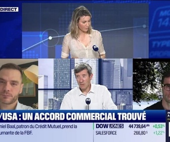 Replay BFM Bourse - Le Club : Japon/USA, un accord commercial trouvé - 23/07