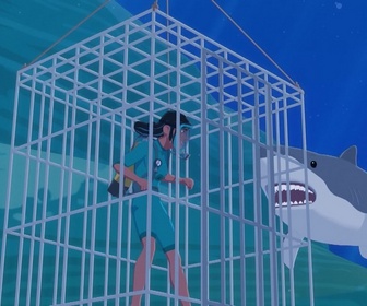 Replay Oum le dauphin blanc - S03 E46 - La Cage Aux Requins