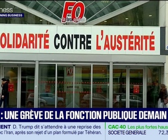 Replay Good Morning Business - Fonction publique : une mobilisation importante mardi