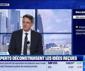 Replay BFM Bourse - Bullshitomètre : Il faut miser sur les rotations sectorielles en début d'année - FAUX répond François Monnier - 21/01