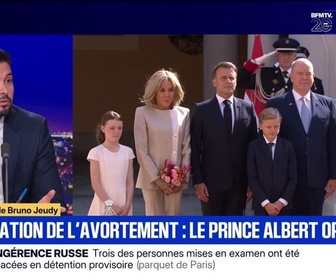 Replay BFM Grand Soir - Légalisation de l'avortement : le Prince Albert opposé - 25/11