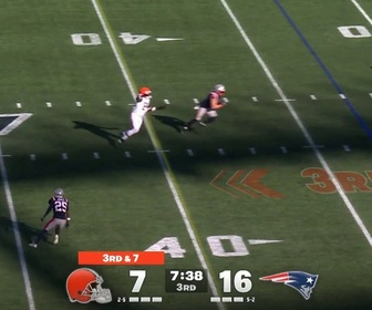 Replay Les résumés NFL - Cleveland Browns @ New England Patriots