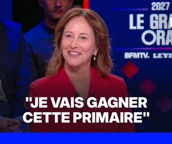 Replay Le Grand Oral 2027 - Ségolène Royal, candidate à la primaire socialiste est certaine, qu'elle gagnera cette primaire