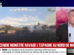 Replay BFM Grand Soir - Un incendie monstre ravage l'Espagne au nord de Madrid - 20/07