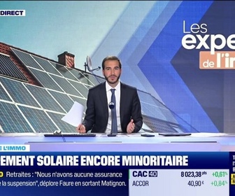 Replay Les Experts de l'immo : L'équipement solaire encore minoritaire - 08/10