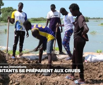 Replay Journal de l'Afrique - Au Tchad, les habitants tentent de renforcer les berges de la rivière Chari