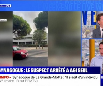 Replay Le Live Week-end - Synagogue : le suspect arrêté a agi seul - 25/08