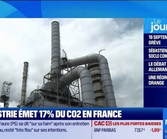 Replay Good Morning Business - L'industrie émet 17% du CO2 en France
