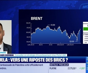 Replay BFM Bourse - L'éco du monde : Après le Vénézuéla, les BRICS vont-ils chercher à accélérer leur dédollarisation ? - 05/01
