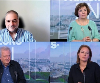 Replay Parlons-en, les invités - Iran : le régime menacé ? Parlons-en avec M. Pirzadeh, A. Kian, P. Haski et J. Bahout