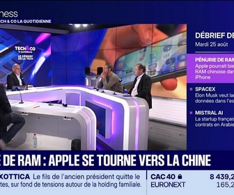 Replay Tech & Co, la quotidienne - Le Débrief de la tech - Mardi 25 août
