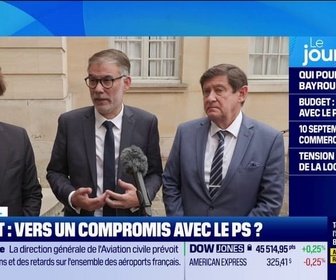 Replay Good Morning Business - Budget: le Parti socialiste ajoute des conditions pour un compromis avec le gouvernement