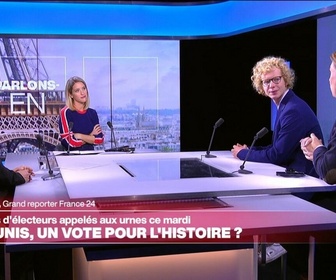 Replay Les invités du jour - États-Unis, un vote pour l'histoire ? Avec J. Sieger, A. Corpet, J. Andre, J. Dimich-Louvet