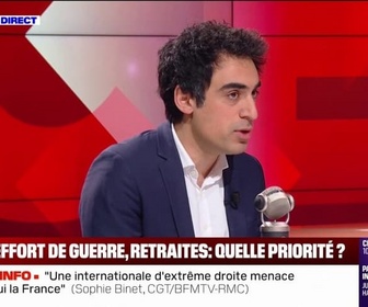 Replay Face à Face - Pour pouvoir financer l'effort de guerre, il faut travailler plus, pointe Amir Reza-Tofighi, président de la CPME