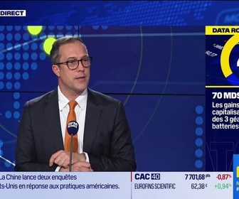 Replay BFM Bourse - La Data Room : 70 milliards de dollars = gains de capitalisation boursière des 3 géants de batteries en Chine (CATL, BYD, Sungrow) – 27/03