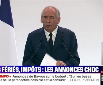 Replay Les émissions spéciales - Édition spéciale - Jours fériés, impôts : les annonces choc - 15/07
