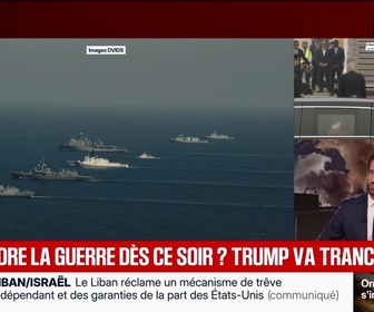 Replay BFM Grand Soir - Reprendre la guerre dès ce soir ? Trump va trancher - 15/05
