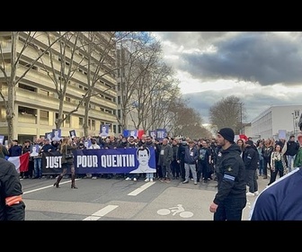 Replay Justice pour Quentin : 3 200 personnes ont défilé dans les rues de Lyon (préfecture)