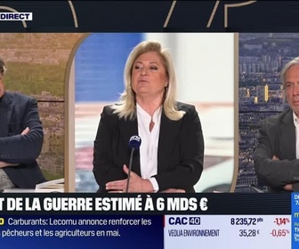 Replay La grande interview d'Hedwige Chevrillon - Grande Interview - Guillaume Hannezo et Christian Saint-Étienne : le coût de la guerre estimé à 6 Mds € - 21/04