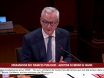 Replay 100% Sénat - Dégradation des finances publiques : audition de Bruno Le Maire