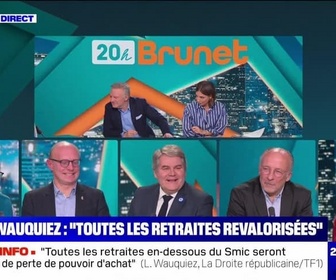 Replay 20h Brunet - Wauquiez : toutes les retraites revalorisées - 11/11