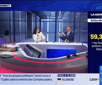 Replay BFM Bourse - La Data Room : 59.3 milliards de dollars = les flux vers les ETF actions européennes depuis janvier - 23/06