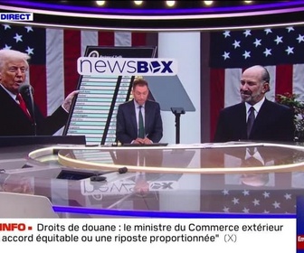 Replay News Box - Trump : 30% de droits de douane à l'UE le 1er août - 12/07