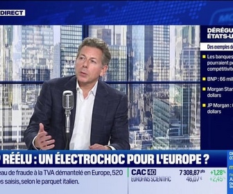 Replay BFM Bourse - Les banques européennes victimes de la dérégulation US ? - 14/11