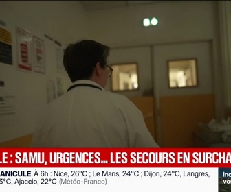 Replay BFM Première - Canicule: Samu, urgences, SOS Médecins… les services de secours sont débordés