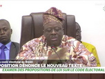Replay Journal De L'afrique - L'opposition béninoise fustige l'adoption du nouveau code électoral