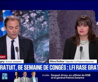 Replay SIGNÉ CONSIGNY - 6e semaine de congés payés ? Ça me parait décalé, affirme Charles Consigny