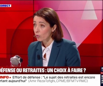 Replay Face à Face - Si on payait les femmes autant que les hommes, ça résoudrait le déficit de nos régimes de retraites, soutient Sophie Binet (CGT)