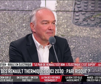 Replay Les Grandes Gueules - Fini les Renault thermiques d'ici 2030 ! Pari risqué ?