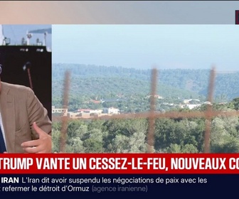 Replay BFM Première - Guerre au Moyen-Orient: les attaques reprennent entre le Hezbollah et Israël malgré l'annonce d'un cessez-le-feu par Donald Trump