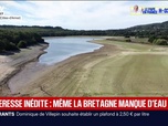 Replay BFM Première - Face au manque de précipitations en Bretagne, les habitants sont contraints de restreindre leur consommation
