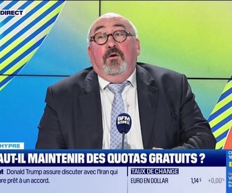 Replay Face à Lechypre - Emmanuel Lechypre face à Raphaël Legendre : CO2, faut-il maintenir des quotas gratuits ? - 16/03