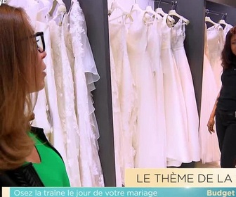 Replay Les reines du shopping - J4 : Osez la traine pour le jour de votre mariage