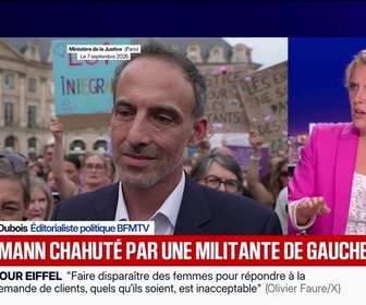 Replay BFM Grand Soir - Glucksmann chahuté par une militante de gauche - 07/09